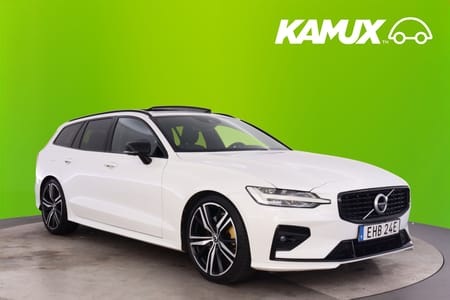 Volvo V60 T6 Polestar AWD 326hk R-Design Pano B&W 360° HuD CarPlay Läder