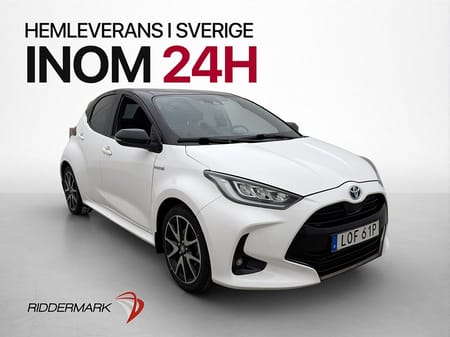 Toyota Yaris Hybrid Style Halvskinn Kamera Adapt-Fart