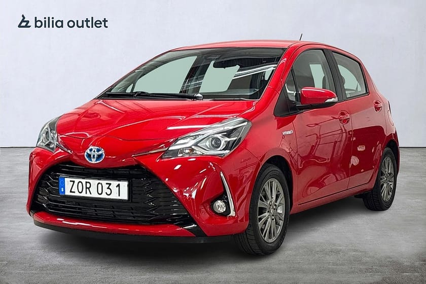 Bild 1 av Toyota Yaris Hybrid e-CVT Active 100hk Backkamera