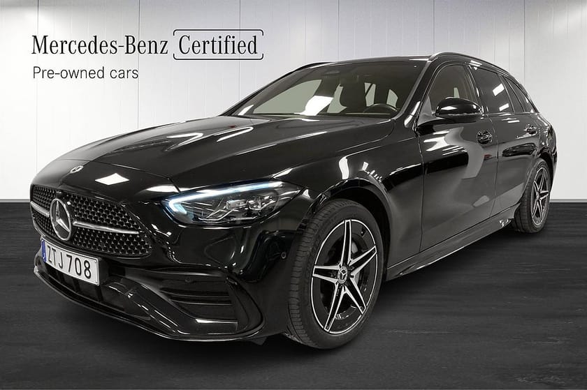 Bild 1 av Mercedes-Benz C 300 T e AMG Nightpaket Värmare Carplay