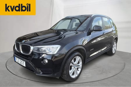BMW X3 xDrive20d 190hk P-sensorer Kupévärmare