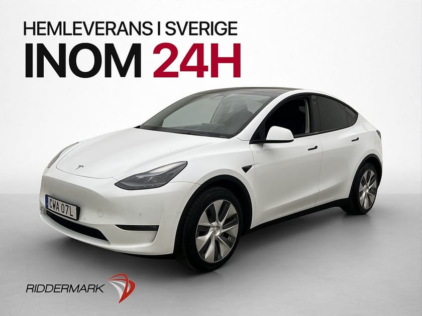 Bild 4 av Tesla Model Y Long Range AWD SV-Såld Dragkrok AP Pano 360°
