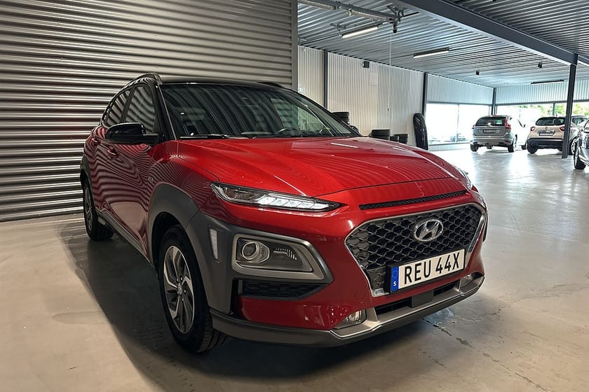Bild 3 av Hyundai Kona Hybrid 1.6 GDI DCT Premium Backkamera HuD Keyless Eu6