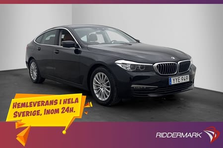 BMW 620d GT 620 D 190hk Kamera Dragkrok Läder Keyless