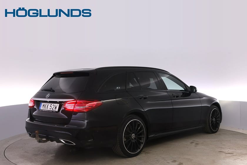 Bild 4 av Mercedes-Benz C 220 T d 4MATIC AMG Night Edition Drag V-hjul