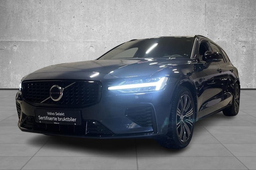 Bilde 1 av Volvo V60 AWD T6 Plus Dark H.Feste,El.seter,ACC,VOC,