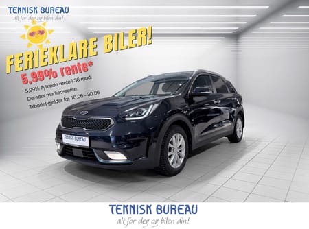 Kia Niro P-HEV 1,6 ACTIVE LED | PLUG-IN HYBRID | GOD SERVICEHISTORIKK