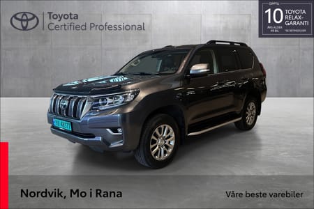 Toyota Land Cruiser 5-dørs VX 2.8 2020-modell / Dieselvarmer / Rentekampanje Juli