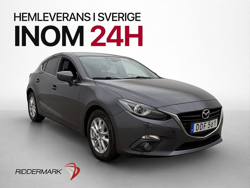 Bild 1 av Mazda 3 Sport 2.0 SKYACTIV-G 120hk Värmare Navi P-Sensorer