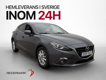 Mazda 3 Sport 2.0 SKYACTIV-G 120hk Värmare Navi P-Sensorer