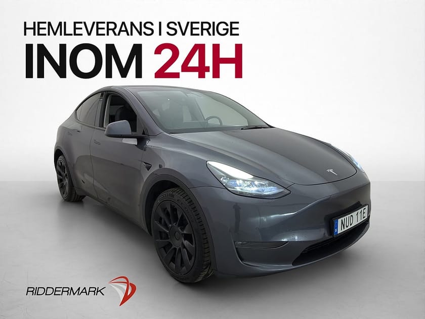 Bild 4 av Tesla Model Y Long Range AWD Rattvärme Skinn Svensksåld