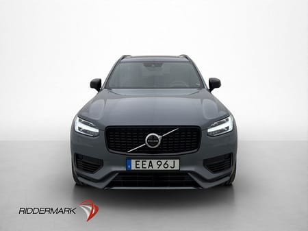 Volvo XC90 7 Säten Recharge T8 AWD R Design Sit B&W Pano Drag Luft