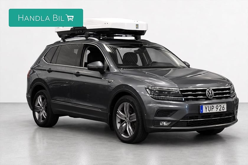 Bild 4 av Volkswagen Tiguan Allspace 7-sätes 2.0 TDI 4M Cockpit 7-sits Drag Pano Skinn