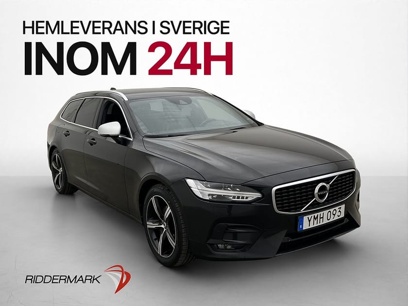 Bild 1 av Volvo V90 D3 150hk R-Design Värmare Adaptiv Alcantara Drag