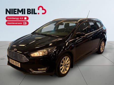 Ford Focus Kombi 1.0 EcoBoost Titanium S&V-däck/Drag/Psens/Kamera
