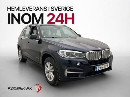 BMW X5 xDrive40e 313hk Adapt-Fjäd Sensorer Skinn Drag