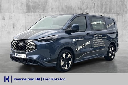 Ford E-Transit Custom 320 Sport L1 286HK ACC/360-kamera/Varme ratt/Krok
