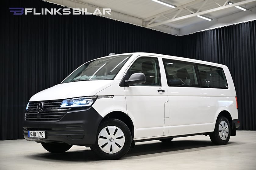 Bild 1 av Volkswagen Caravelle TDI DSG 150HK L2|8-Sits|LED|Drag|Värmare|GPS|Backkamera