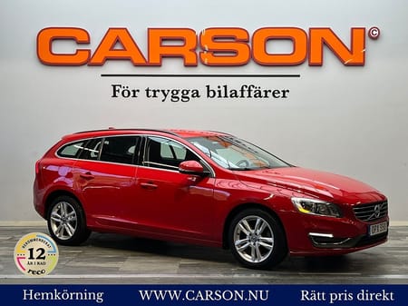 Volvo V60 D4 Momentum Värmare Dragkrok PDC-Bak Kamrem bytt!