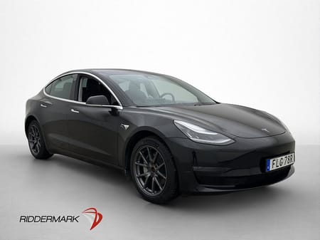 Tesla Model 3 Long Range AWD Autopilot Kamera Pano Sv-Såld
