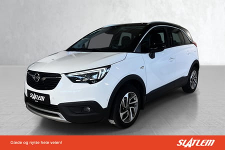 Opel Crossland X 1,2T 110HK AUTOMAT/KROK/RYGGEKAMERA/NAVI/HUD/LED