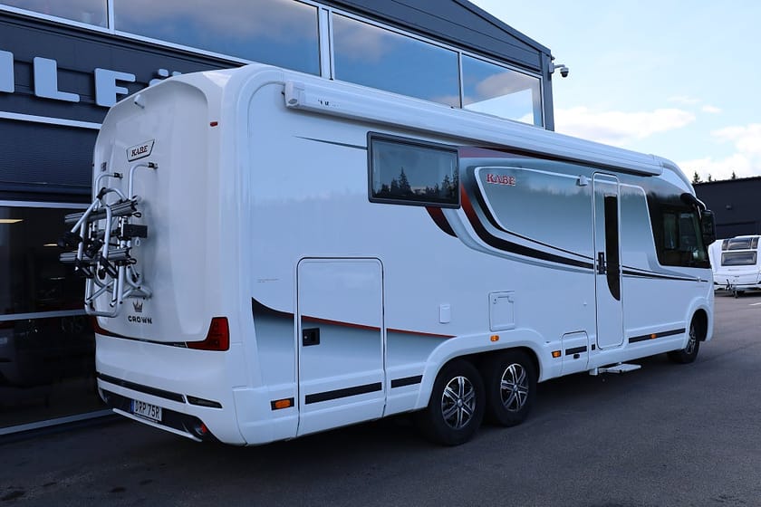 Bild 3 av Kabe Campervan Mercedes-Benz Travel Master Crown 810 LQB Tandem Hydrauliska stödben/Elmarkis/