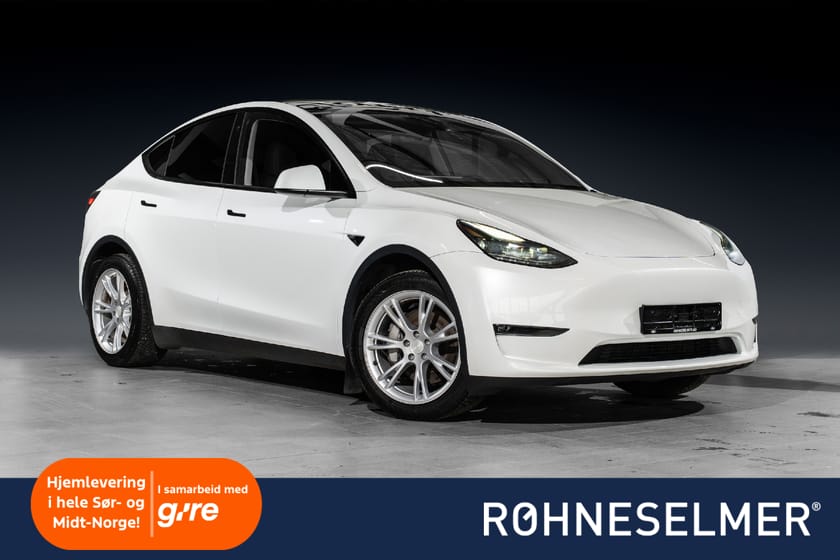 Bilde 1 av Tesla Model Y Long Range AWD Krok App Forvarme Varmepumpe Autopilot
