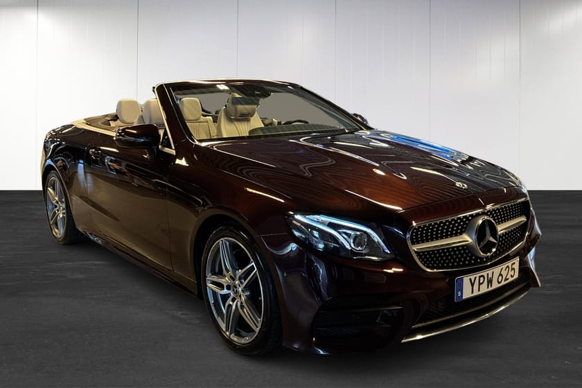 Bild 2 av Mercedes-Benz E 200 Cabriolet 9G-Tronic | AMG Line | Backkamera | Navi | Läder - beige