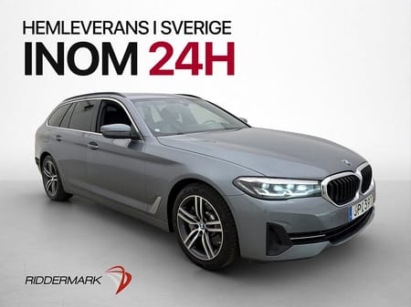 BMW 530e Touring Skinn Drag Kamera CarPlay Komfortstolar Navi