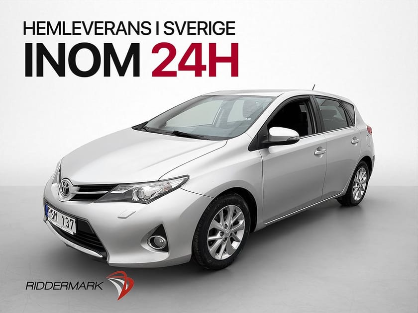 Bild 3 av Toyota Auris 1.4 90hk Active M&K-Värmare Kamera Välservad