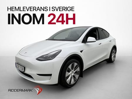 Tesla Model Y Standard Range RWD Pano Dragkrok AP Svensksåld