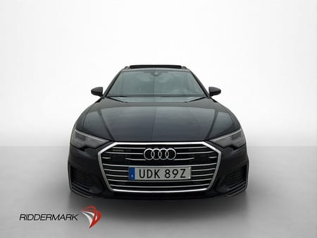 Audi A6 Avant 40 TDI quattro Q S Line Cockpit Pano B&O Värmare Kamera Drag