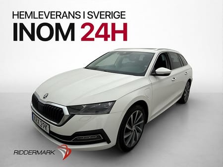 Škoda Octavia Kombi iV Skoda Plug-In Style Cockpit Kamera Drag Halvskinn