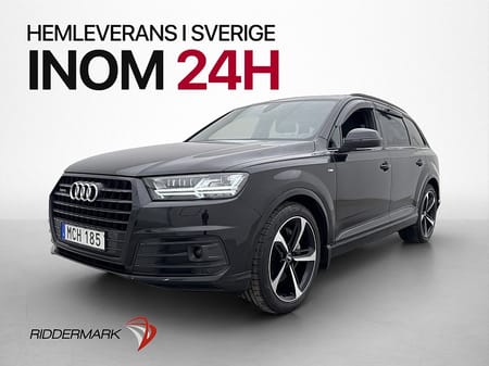 Audi Q7 3.0 TDI S Line 7-Sits Pano BOSE Värmare Luft-Fj Drag