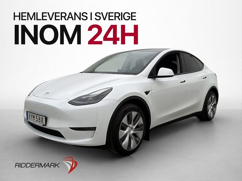 Bild 4 av Tesla Model Y Long Range AWD Svensksåld Dragkrok Panorama
