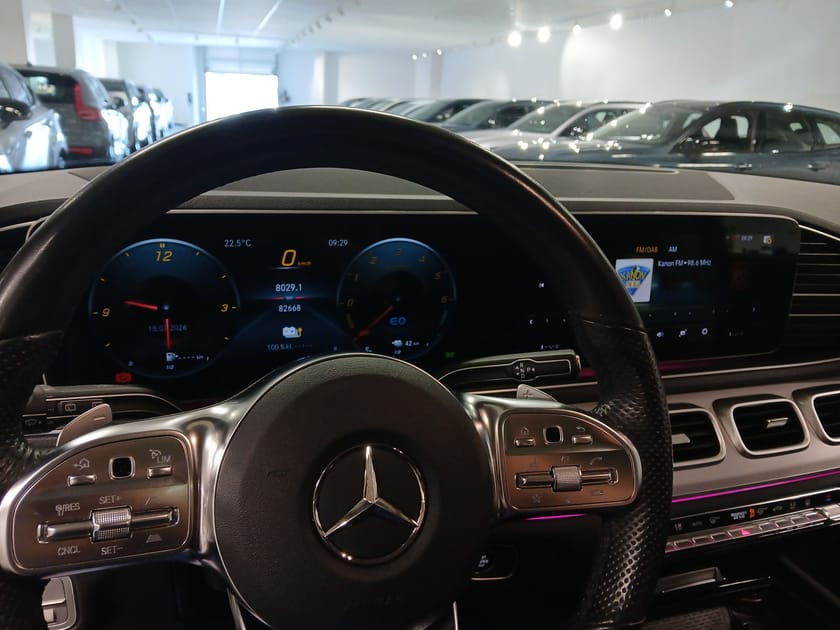 Bild 2 av Mercedes-Benz GLE 350 de 4MATIC AMG-Line//360-kamera//Dragkrok//