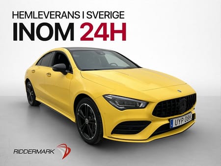 Mercedes-Benz CLA 250 e AMG Line Värmare Pano Burm Drag MOMS