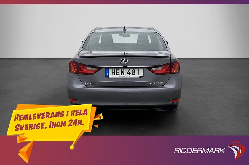 Bild 3 av Lexus GS 300h 2.5 CVT 223hk P-sensorer Kamera Värm Keyless