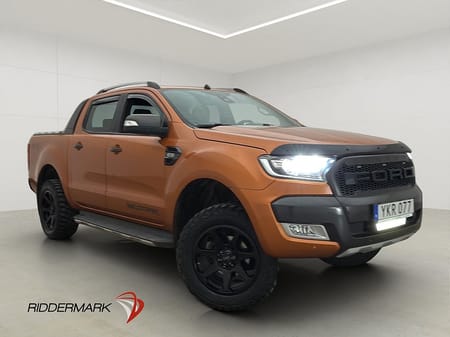 Ford Ranger Dubbelhytt Wildtrak 3.2TDCi 4x4 Drag Diff B-Kamera Värmare