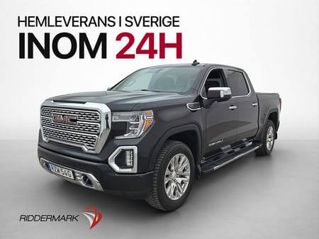 GMC Sierra 1500 Dubbelhytt DENALI ULTIMATE 5.3 4WD Skinn Drag BOSE Moms