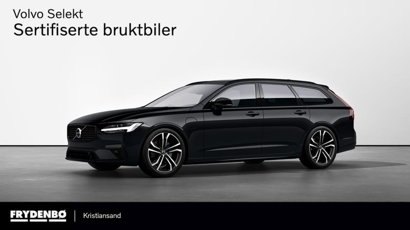 Bilde 1 av Volvo V90 Recharge T6 R-Design KROK|PANO|LUFT|20"|360|HUD|7år*