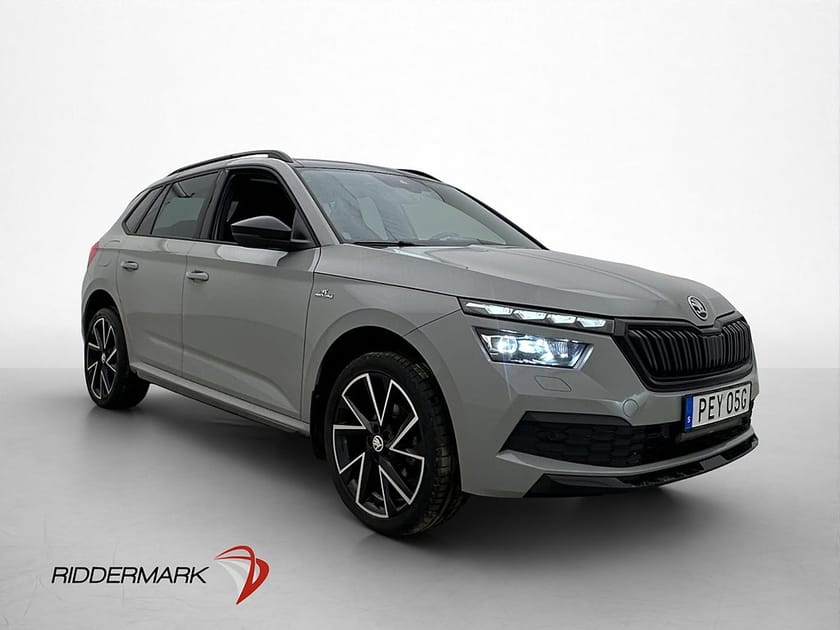 Bild 3 av Škoda Kamiq Skoda 1.0 TSI Monte Carlo Premium Pano B-Kamera Drag