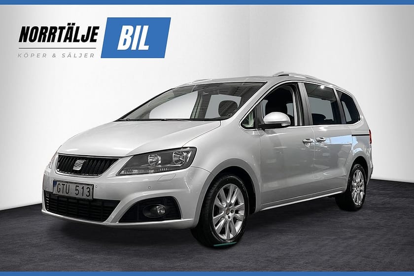 Bild 1 av SEAT Alhambra 7-Seater STYLE ADV 7- SITS 2.0 140HK DRAG PANO KAMREM BYTT NYBES