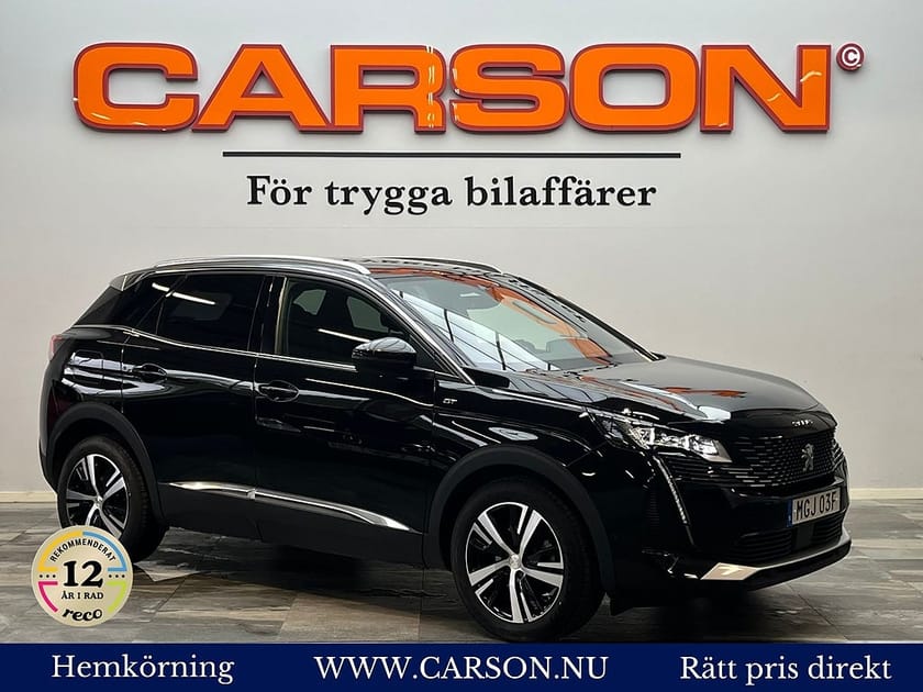 Bild 1 av Peugeot 3008 1.2 PureTech 131hk GT Adaptiv Carplay Backkamera MOMS