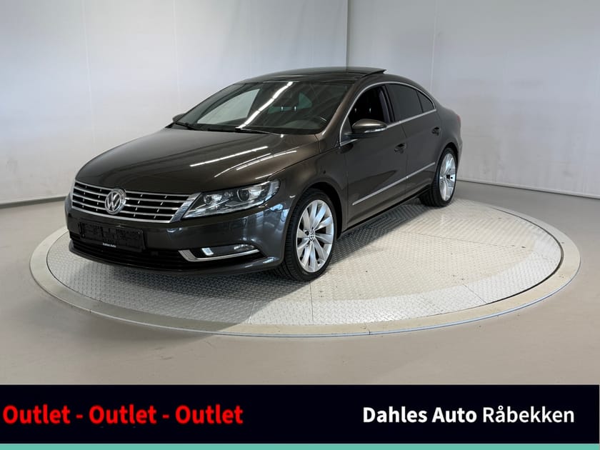 Bilde 1 av Volkswagen CC 5-seater 2,0 140hk Outlet! Pano/Cruise/Krok/Kam/Skinn/Navi/Webas