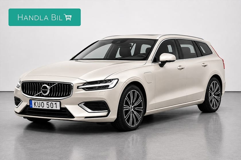 Bild 1 av Volvo V60 Recharge T6 AWD Inscription H/K P-Värm Rattv Drag