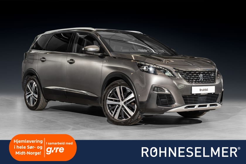 Bilde 1 av Peugeot 5008 GT 7-seter|Krok|Norsk|P.varme|Carplay|ACC|Massasje|LED