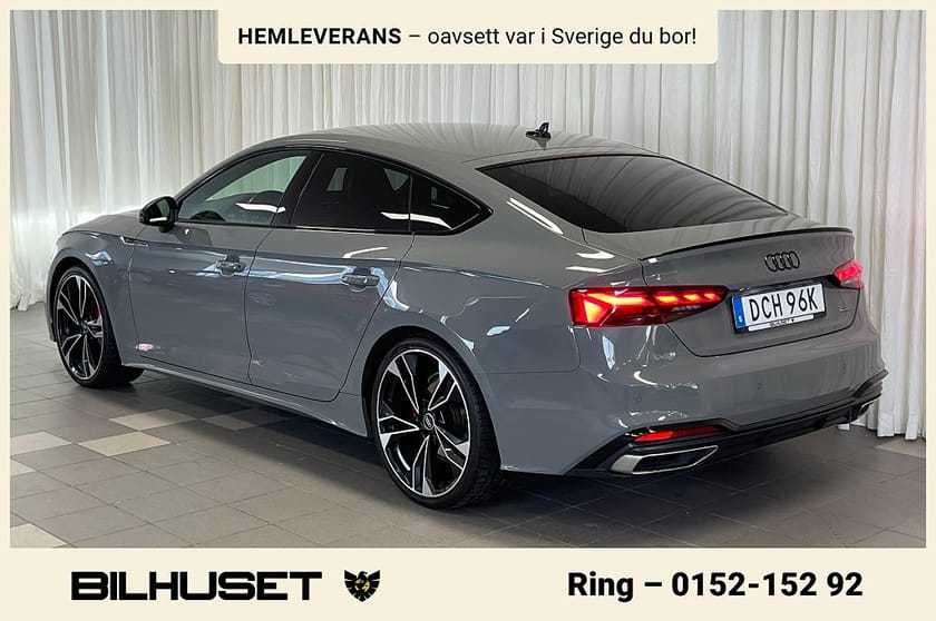 Bild 5 av Audi A5 Sportback 40 TDI quattro Q AUT S -LINE COMPETITION LASER COCKPIT VÄRMARE