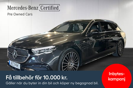 Mercedes-Benz E 300 T e 300e AMG Superscreen Distronic Dragkrok Moms