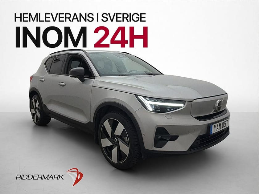 Bild 1 av Volvo XC40 Recharge Twin Ultimate Pano H/K MOMS 360° Drag